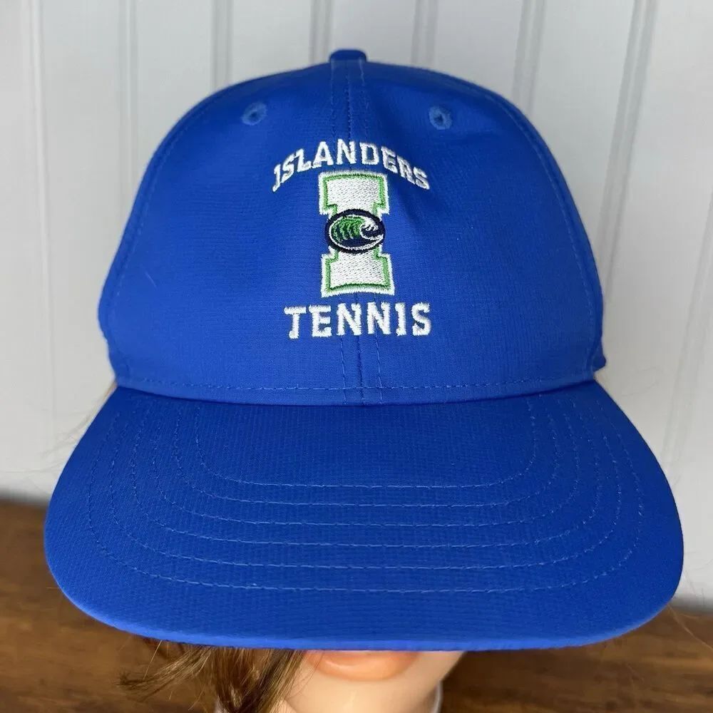 Islanders Tennis 16th NCAAs Hat Cap Rare Blue Outdoor Cap OS Adjustable